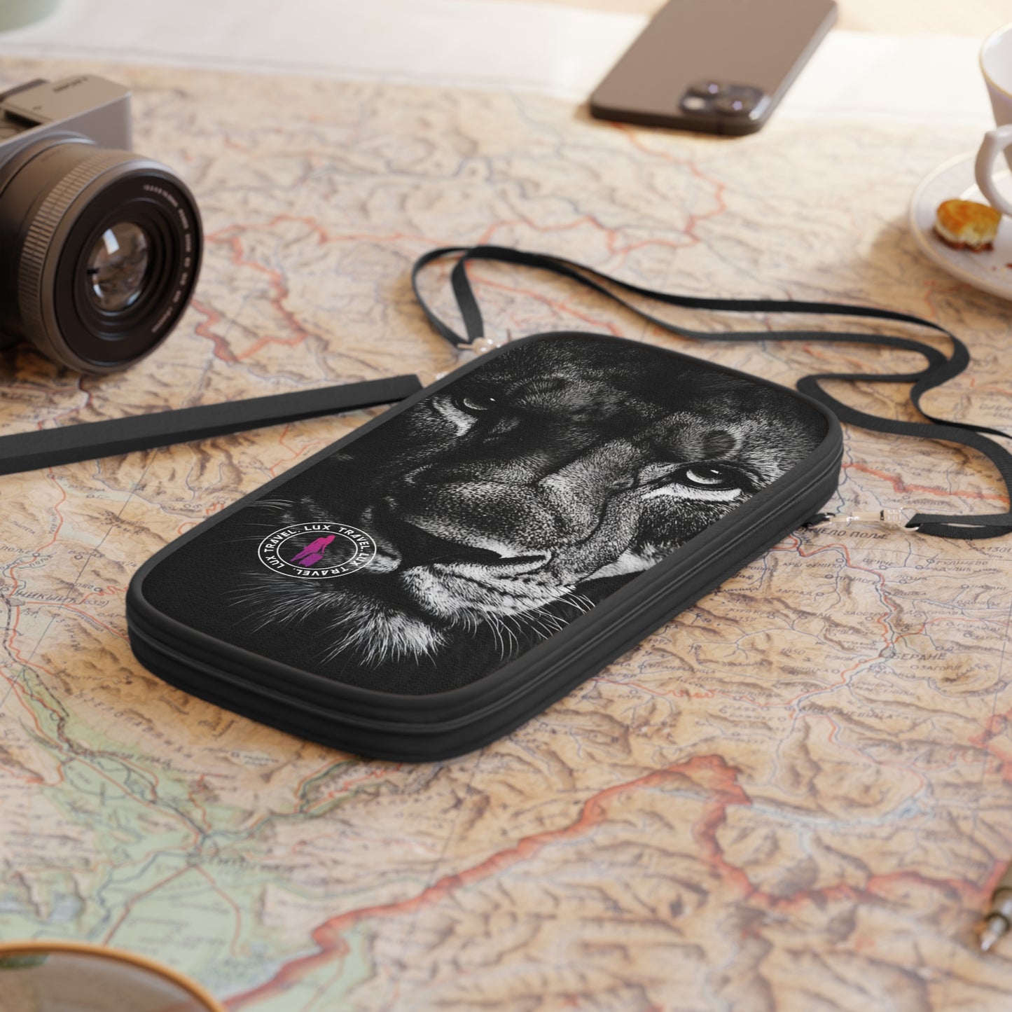 Men's Lion Edition Travel Passport Wallet