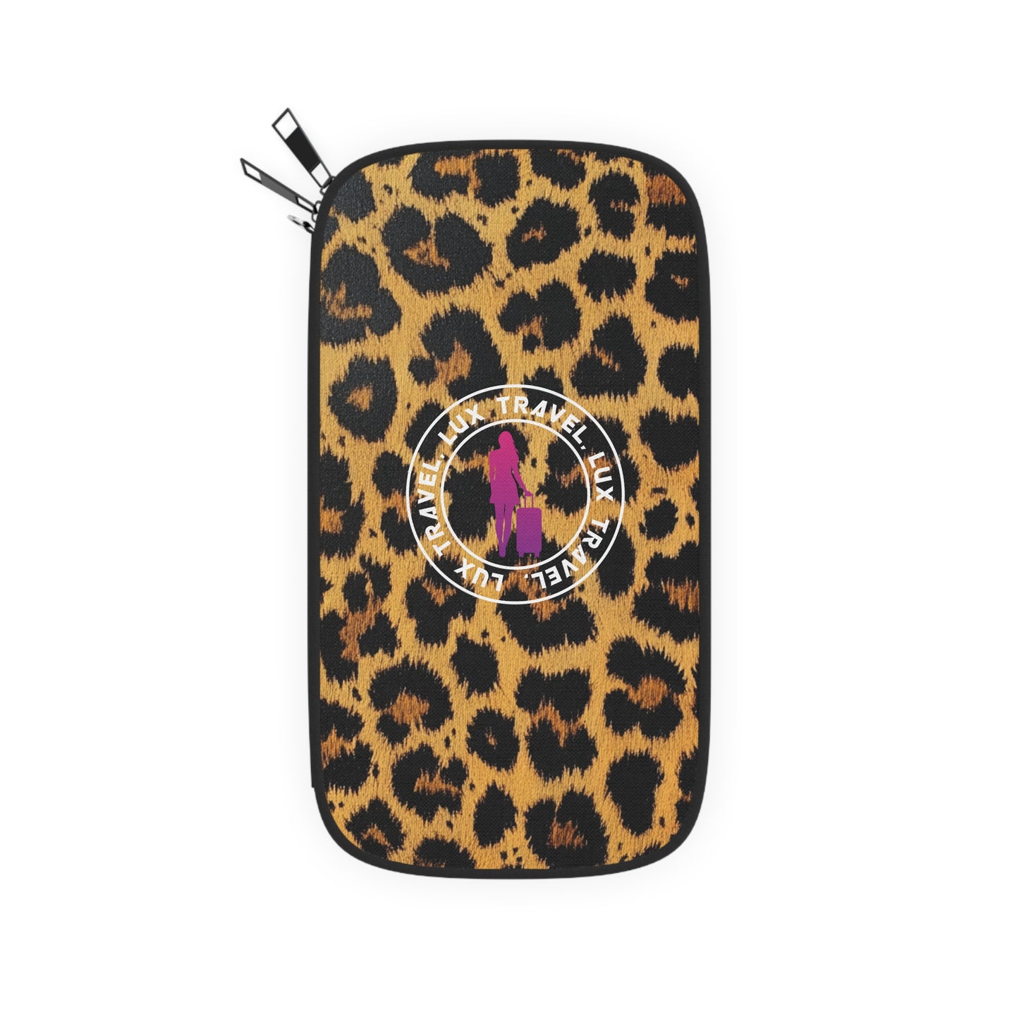 Leopard Diva Travel Passport Wallet