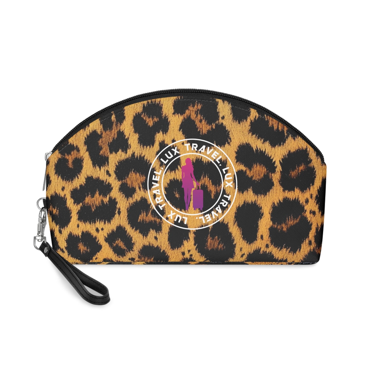 Leopard Diva Makeup Bag