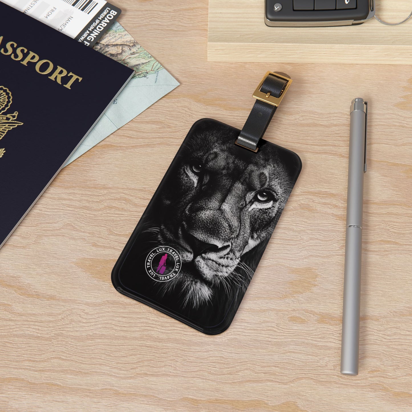 Men's Lion Edition Luggage Tag