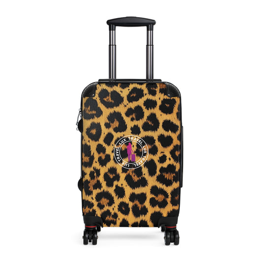 Leopard Print Diva Suitcase