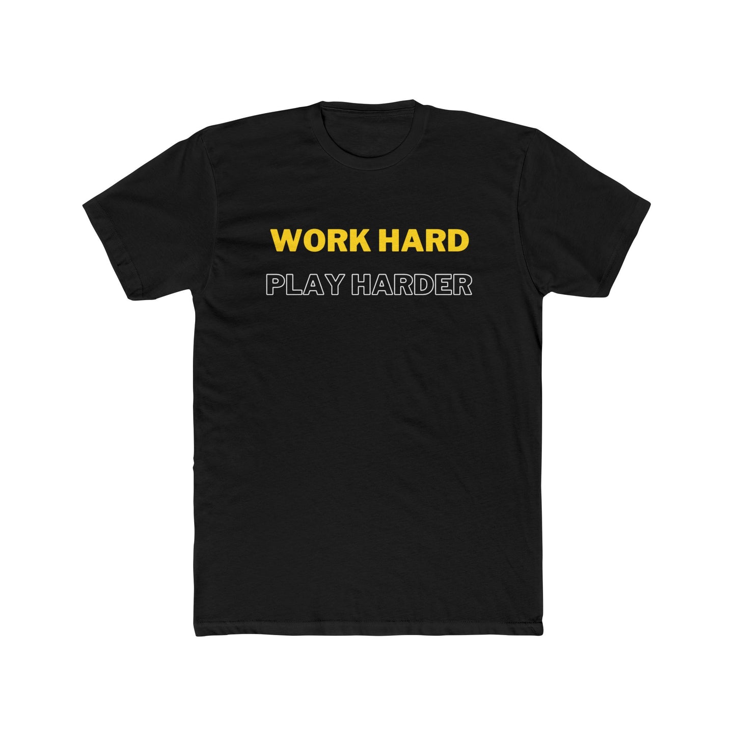 Work Hard Cotton Crew Tee