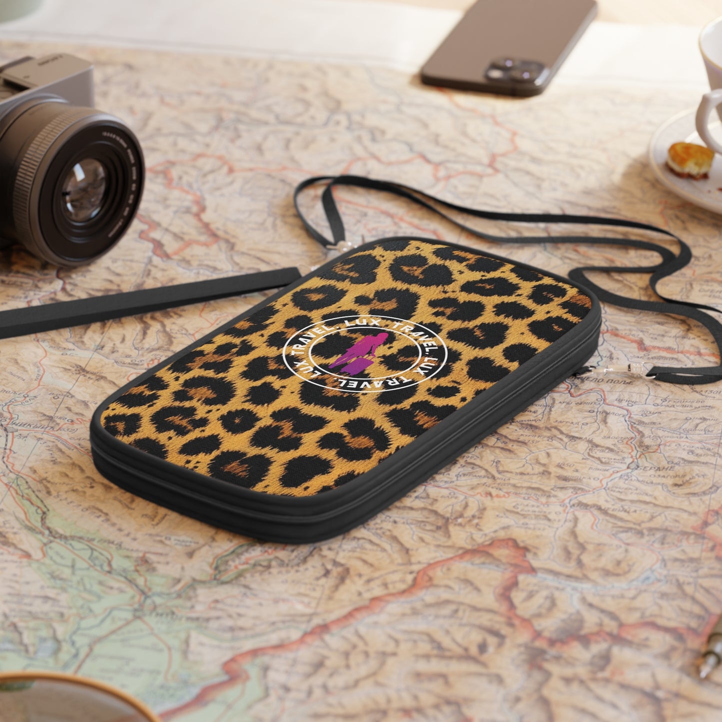 Leopard Diva Travel Passport Wallet