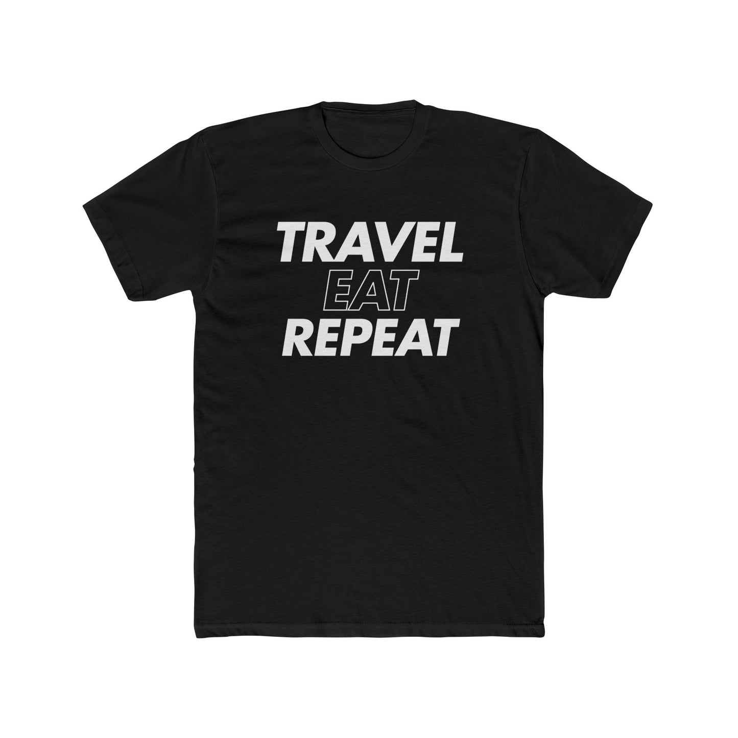 TravelEatRepeat Unisex Cotton Crew Tee