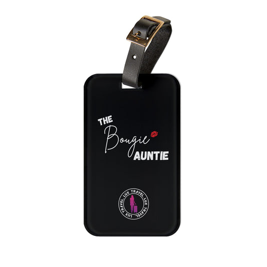 Bougie Auntie Luggage Tag